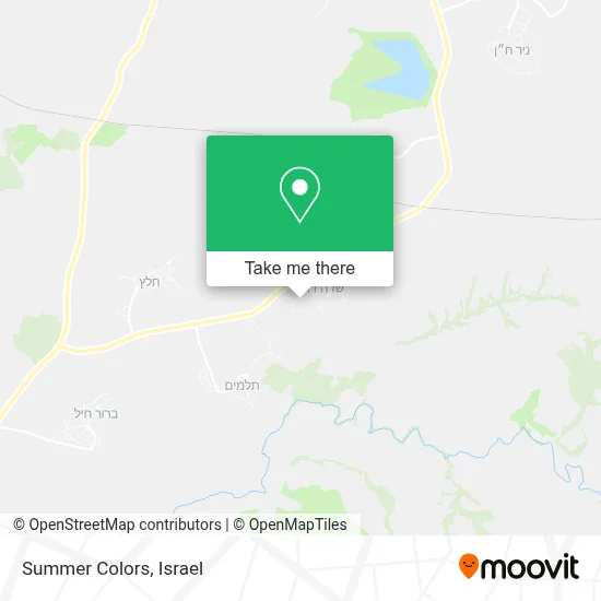 Summer Colors map