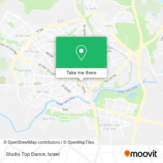 Studio Top Dance map
