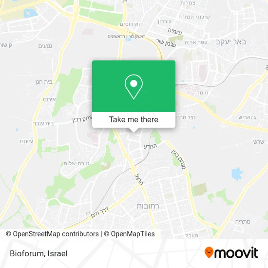 Bioforum map