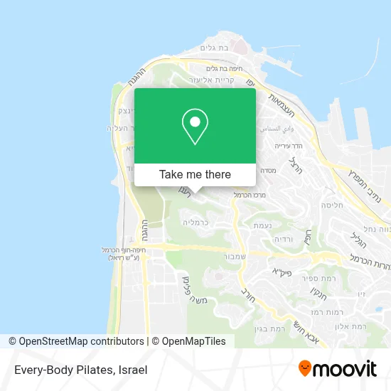Every-Body Pilates map