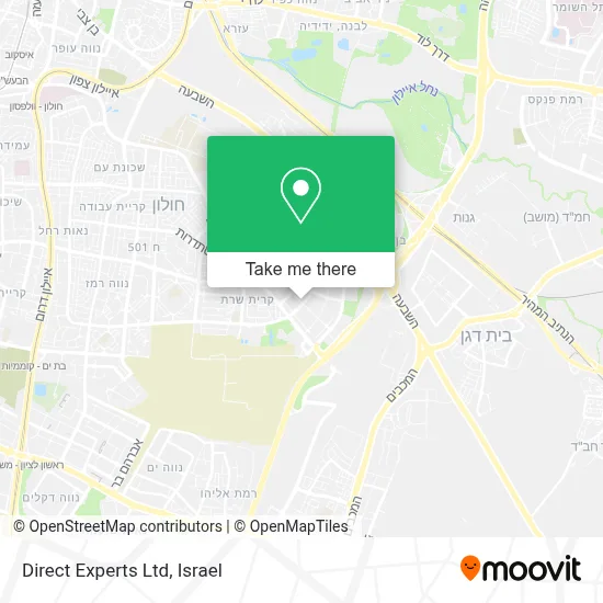 Direct Experts Ltd map