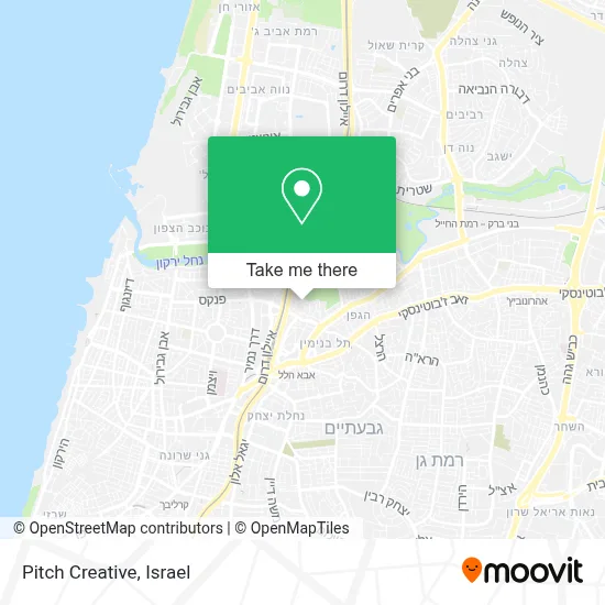 Pitch Creative map
