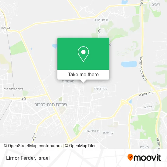 Limor Ferder map