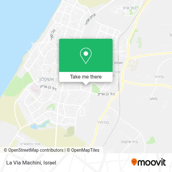 La Via Machini map