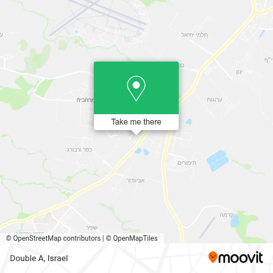 Double A map