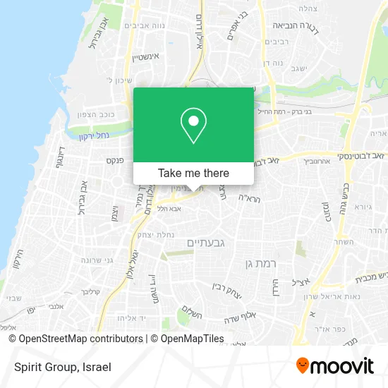Spirit Group map