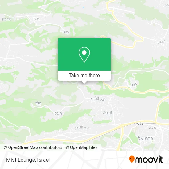 Mist Lounge map
