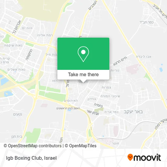 Igb Boxing Club map