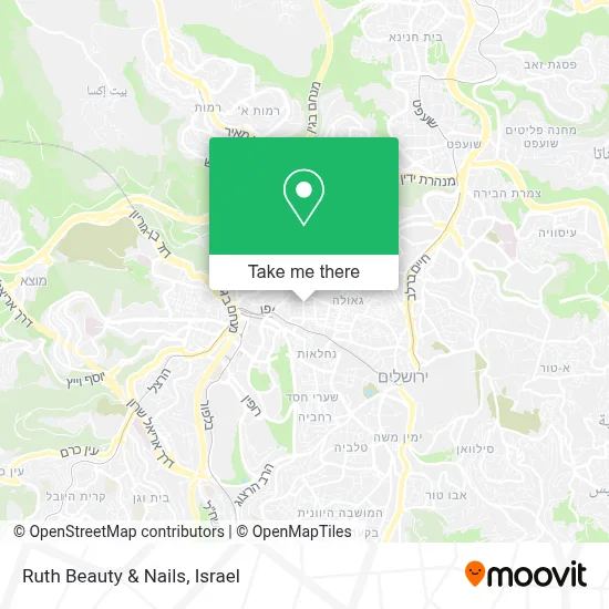 Ruth Beauty & Nails map