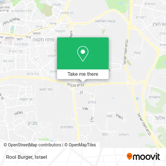 Rool Burger map