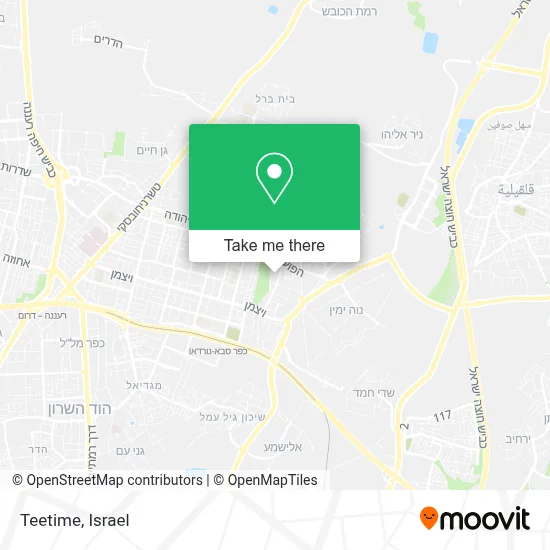 Teetime map