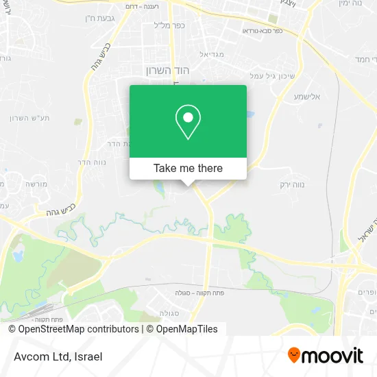 Avcom Ltd map