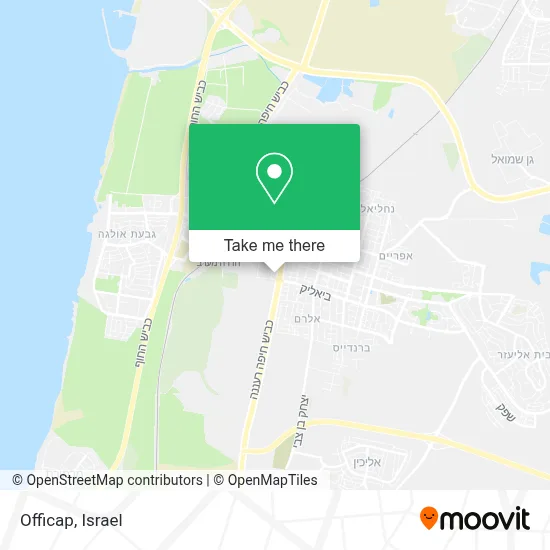 Officap map