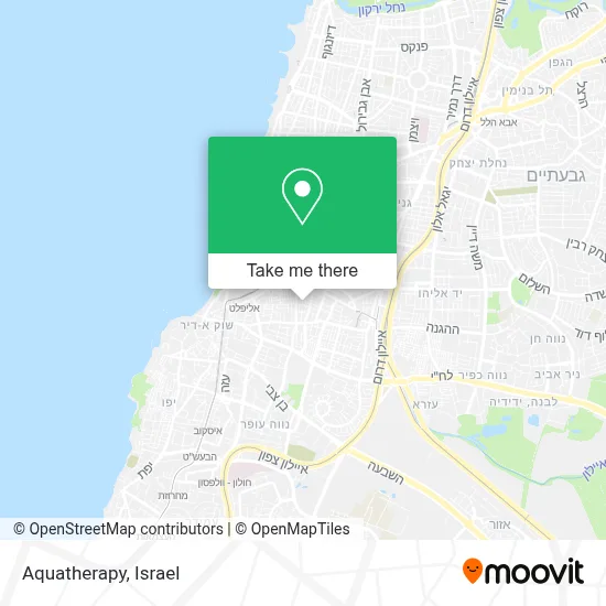 Aquatherapy map