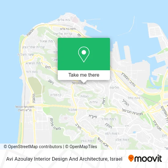 Avi Azoulay Interior Design And Architecture map