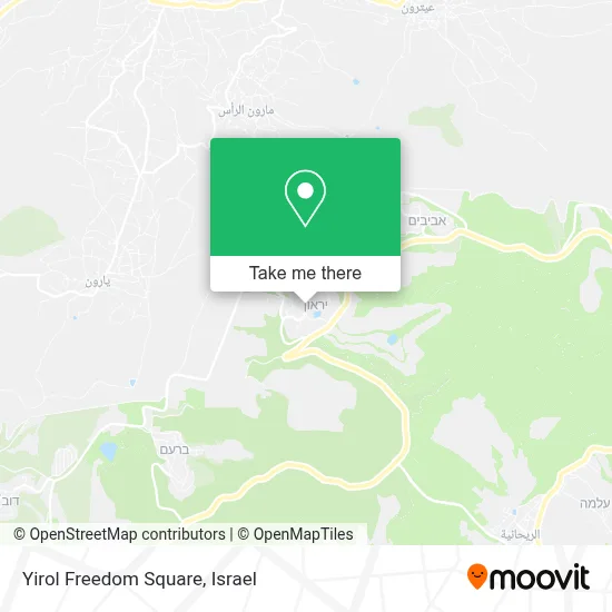 Yirol Freedom Square map