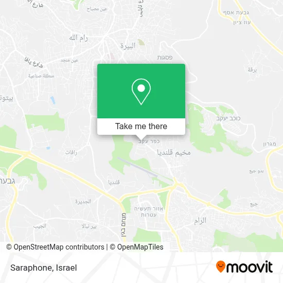 Saraphone map