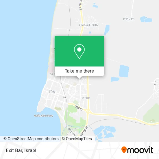 Exit Bar map