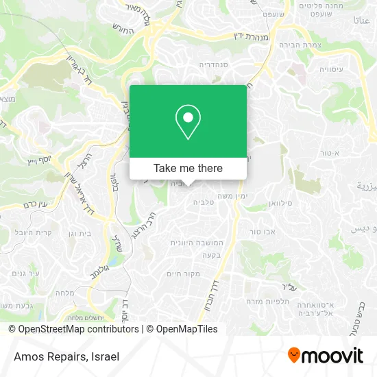 Amos Repairs map