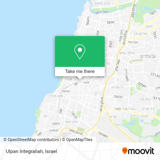 Ulpan Integraliah map