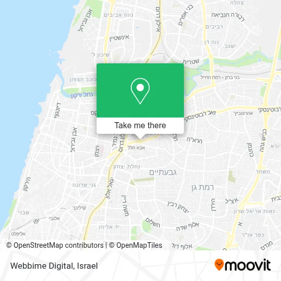 Webbime Digital map