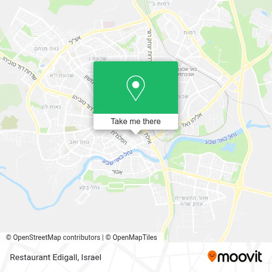 Restaurant Edigall map