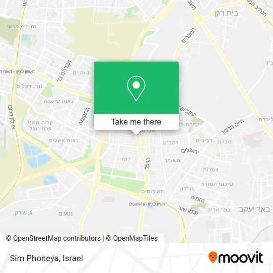 Sim Phoneya map