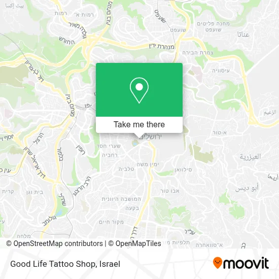 Good Life Tattoo Shop map