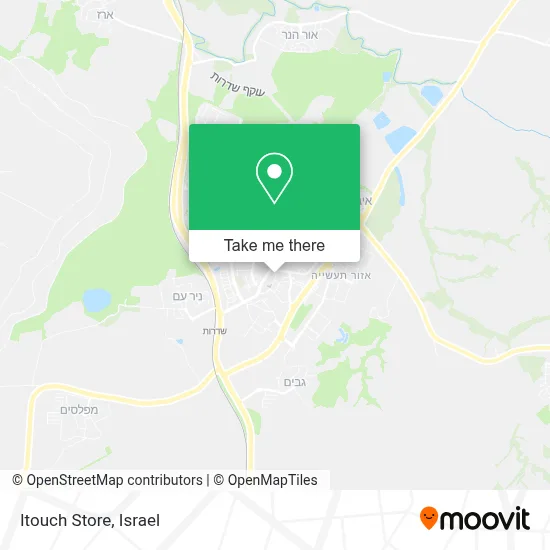 Itouch Store map