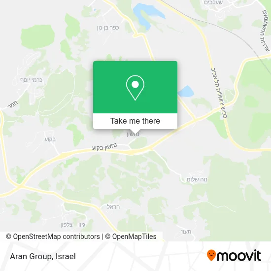 Aran Group map