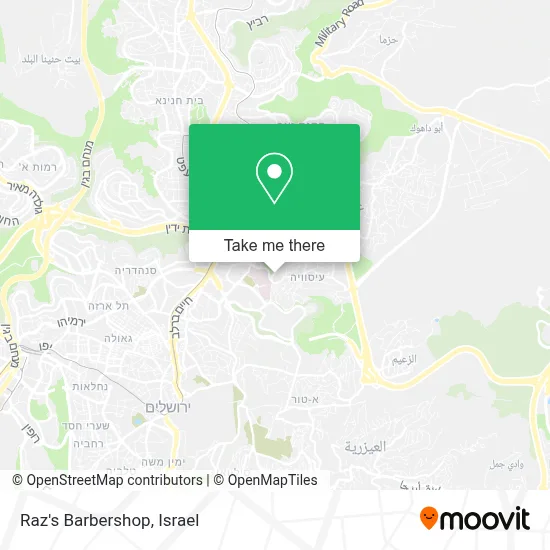 Raz's Barbershop map