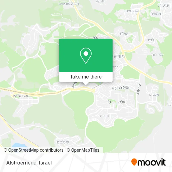 Alstroemeria map