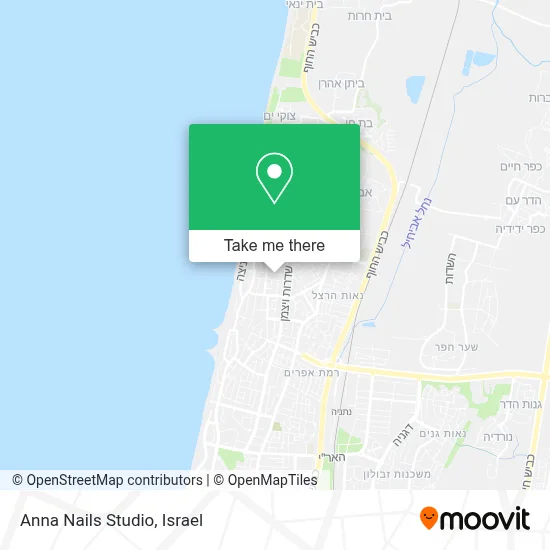 Anna Nails Studio map