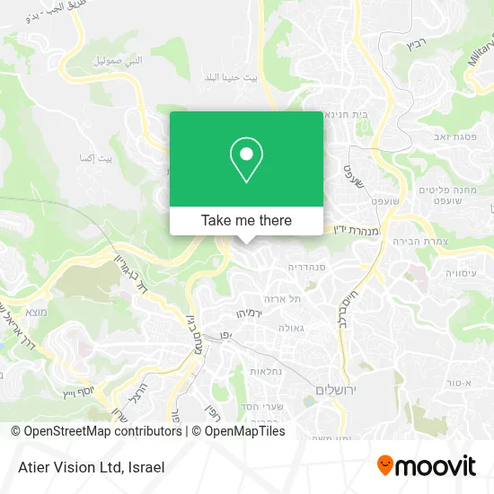 Atier Vision Ltd map