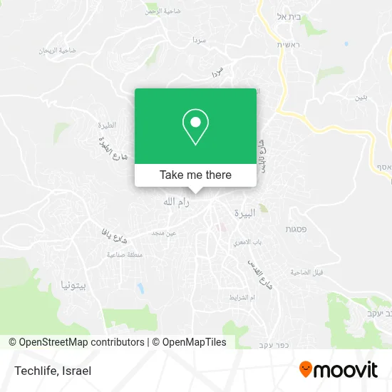 Techlife map