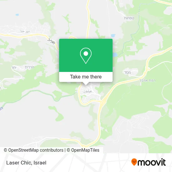 Laser Chic map
