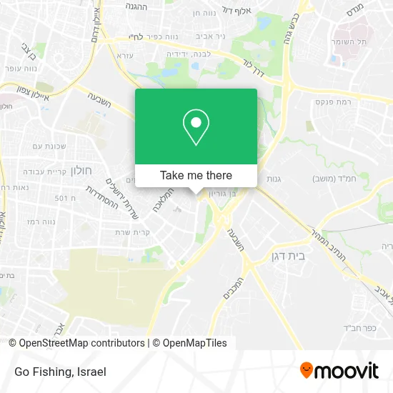 Go Fishing map