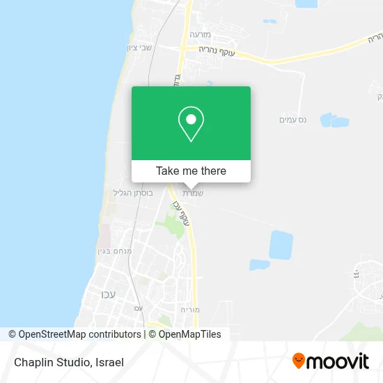 Chaplin Studio map