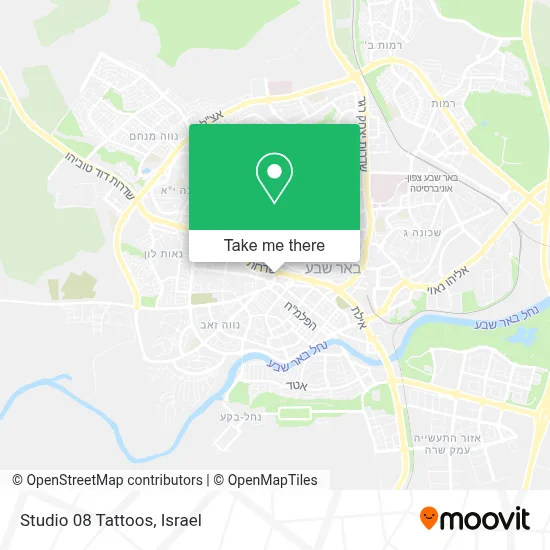 Studio 08 Tattoos map