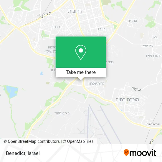Benedict map