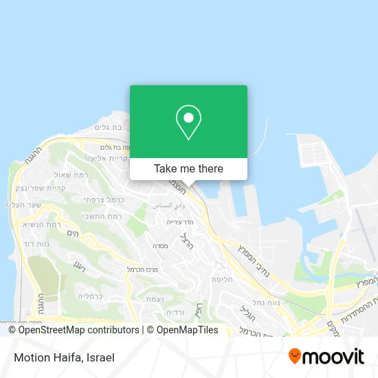 Motion Haifa map