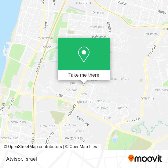Atvisor map
