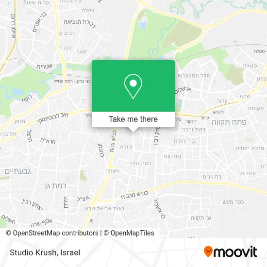 Studio Krush map