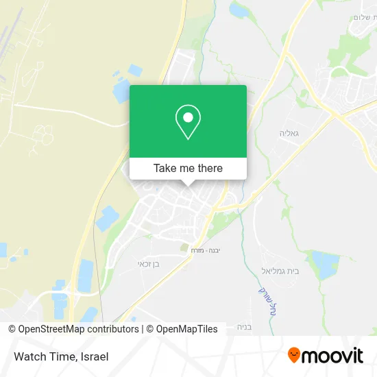 Watch Time map