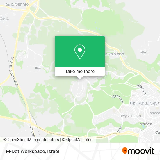 M-Dot Workspace map