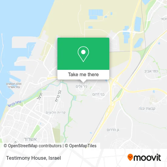 Testimony House map