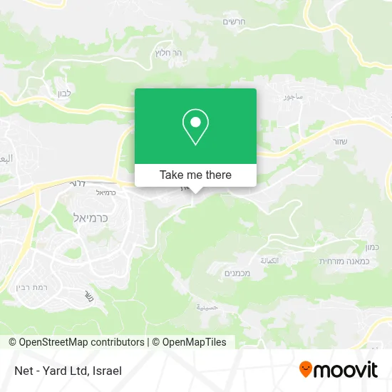 Net - Yard Ltd map