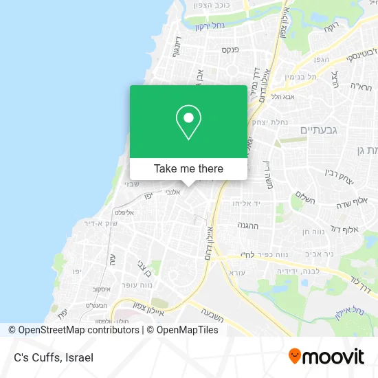 C's Cuffs map
