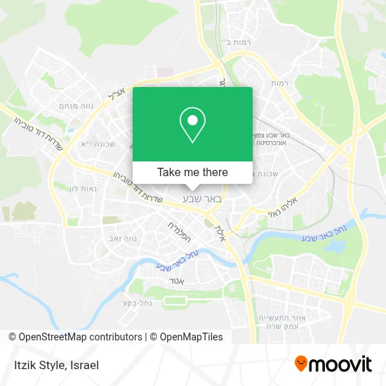 Itzik Style map