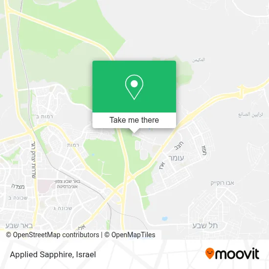 Applied Sapphire map